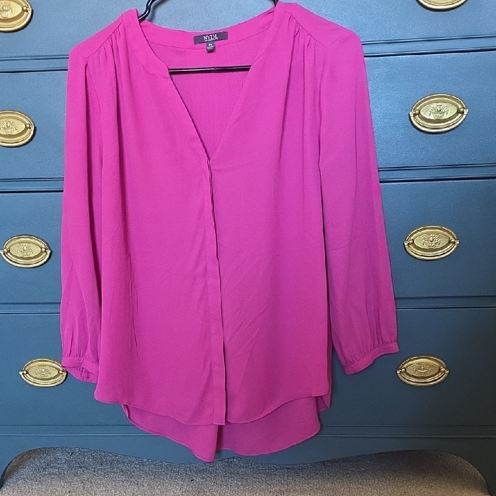 NYDJ Fuchsia Blouse